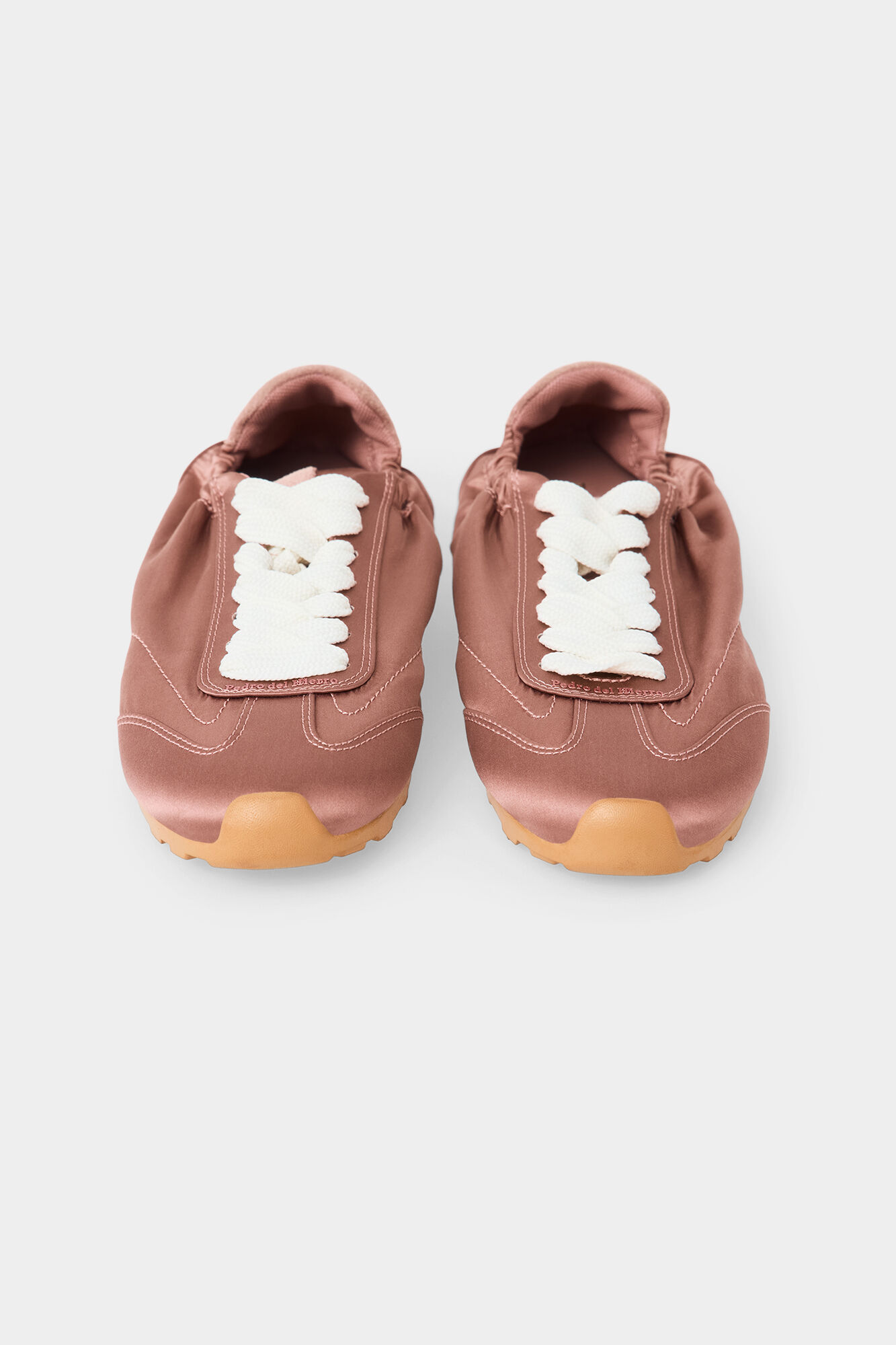 Pedro del Hierro Satin ballet sneakers