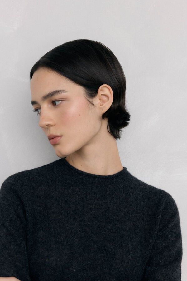 Pedro del Hierro Jersey cashmere Gris