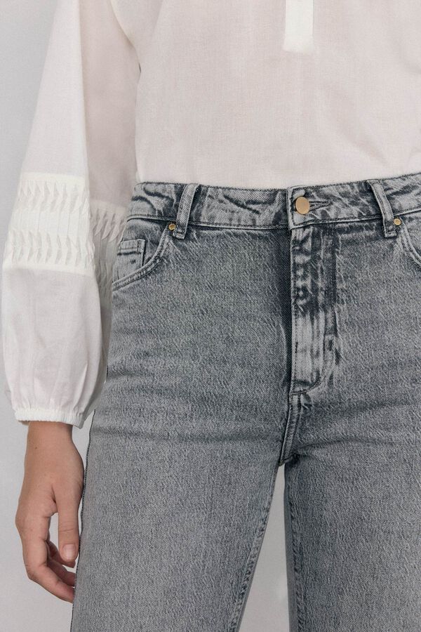 Pedro del Hierro Basic straight jeans Grey