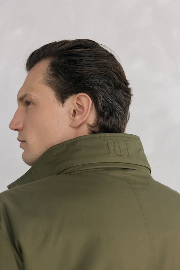 Pedro del Hierro Technical 4-pocket jacket Green