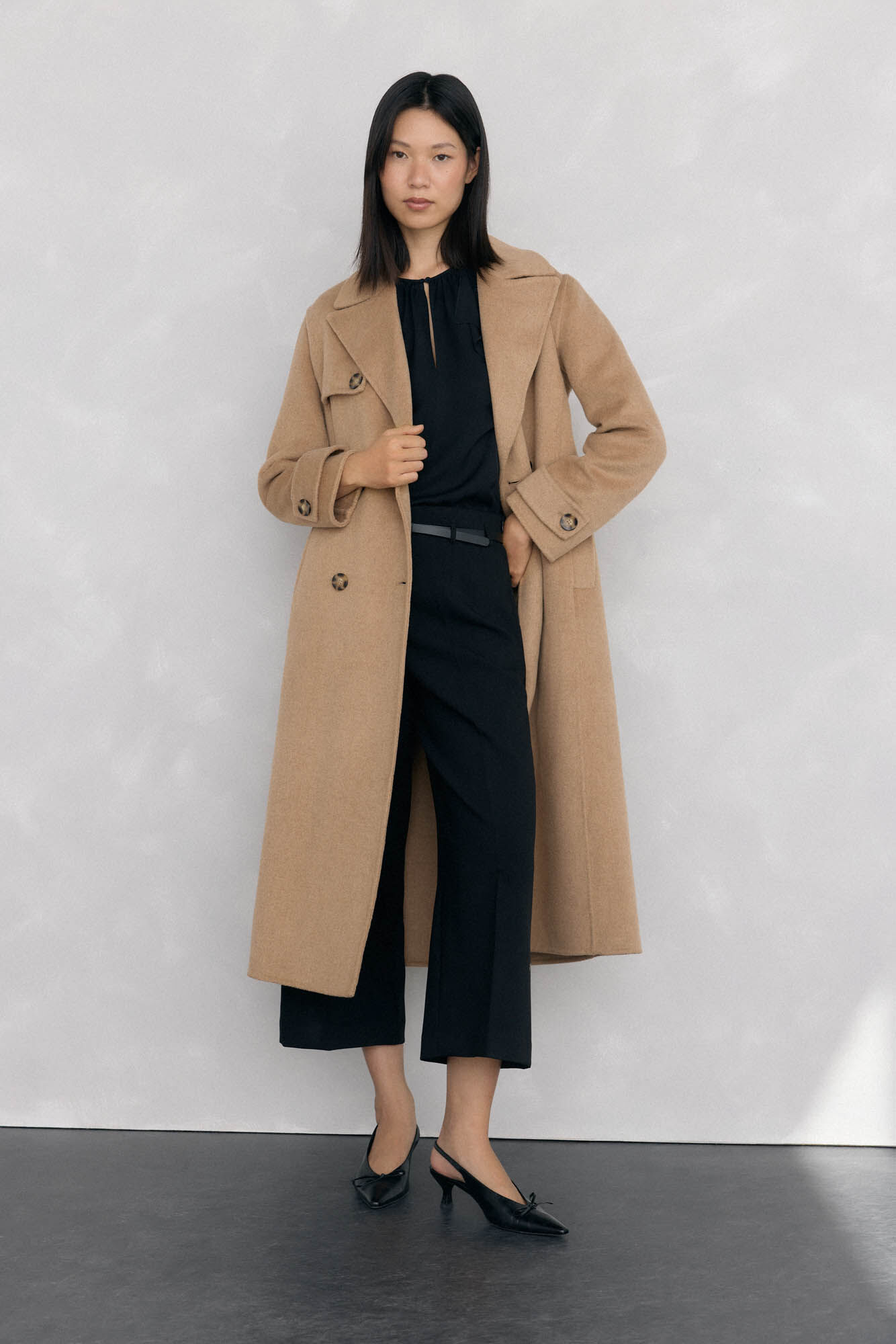 Pedro del Hierro culottes pants with belt