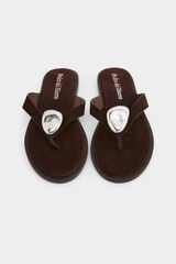 Pedro del Hierro Jewel sandal Brown