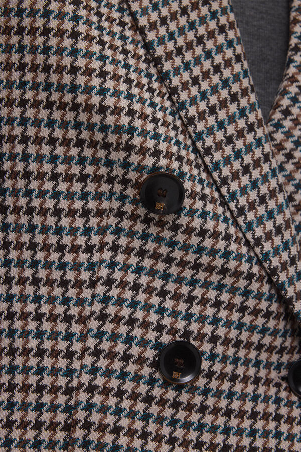 Pedro del Hierro Blazer corta cruzado Azul