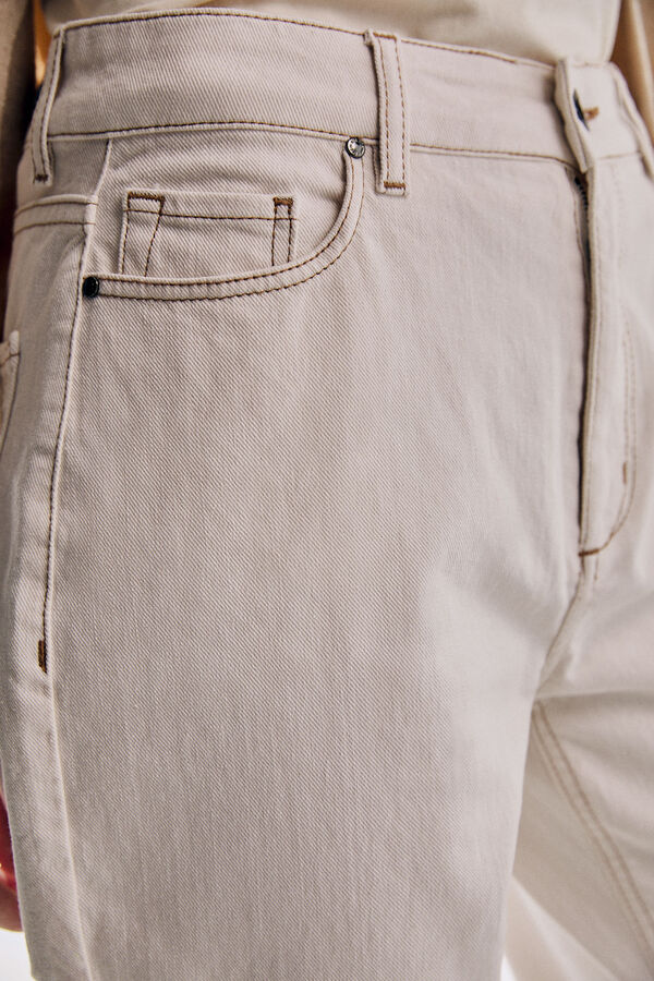 Pedro del Hierro Mom fit jeans Beige