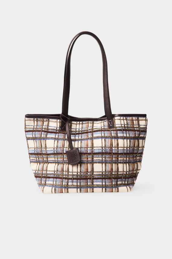 Bolso shopper cuadros