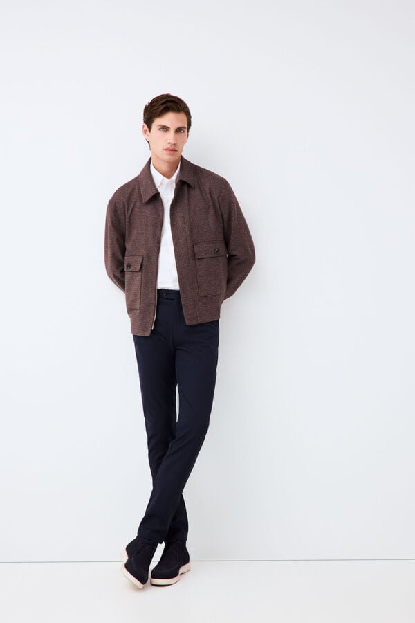 Pedro del Hierro Plain non-iron shirt White