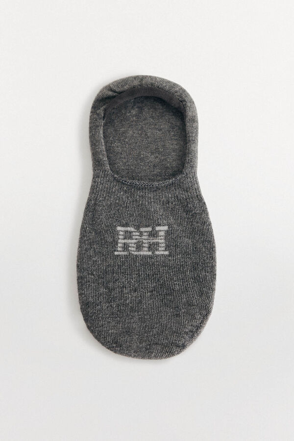 Pedro del Hierro Calcetín invisible Gris