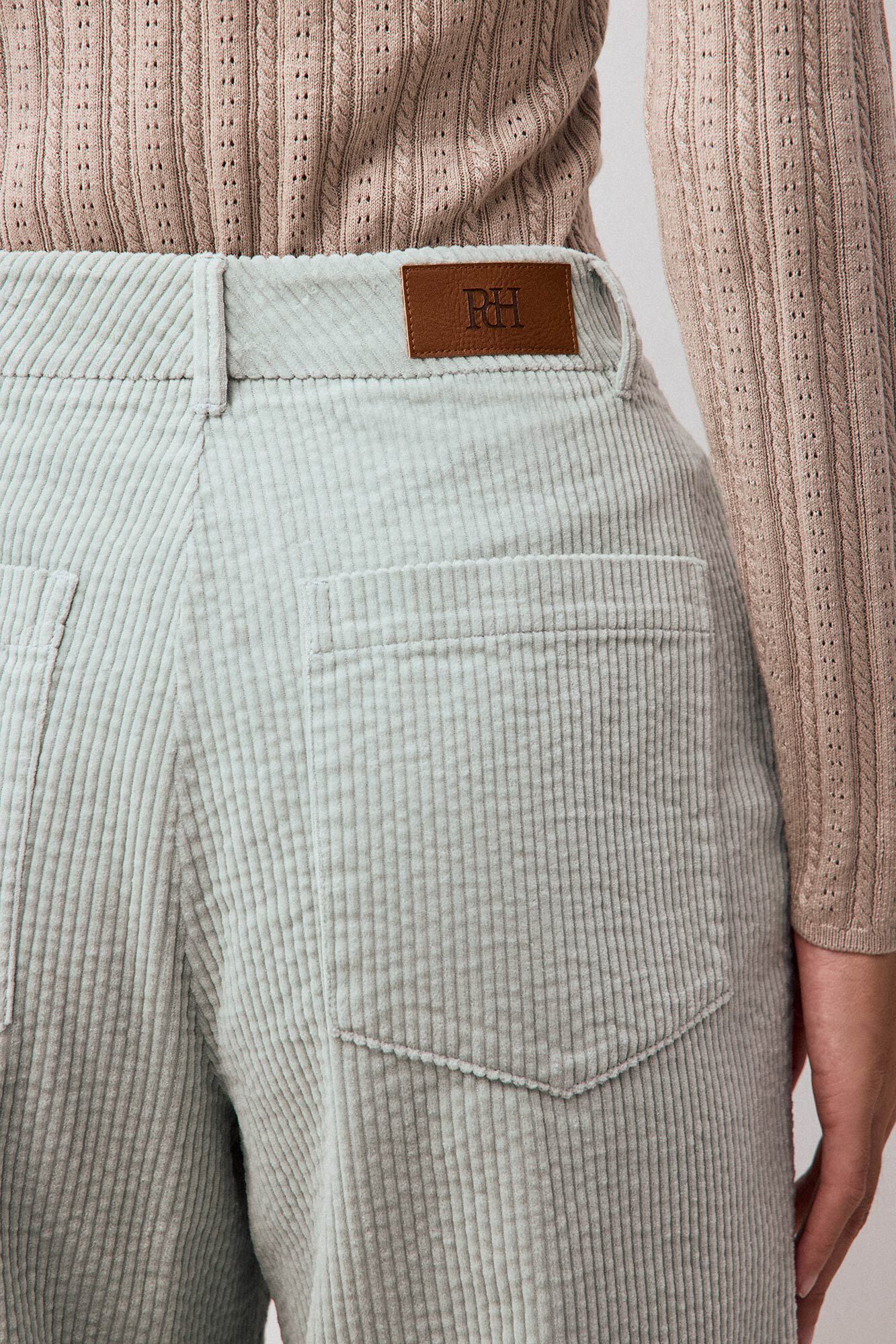 Pedro del Hierro Corduroy wide leg trousers