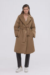 Pedro del Hierro Gabardina acolchada Beige
