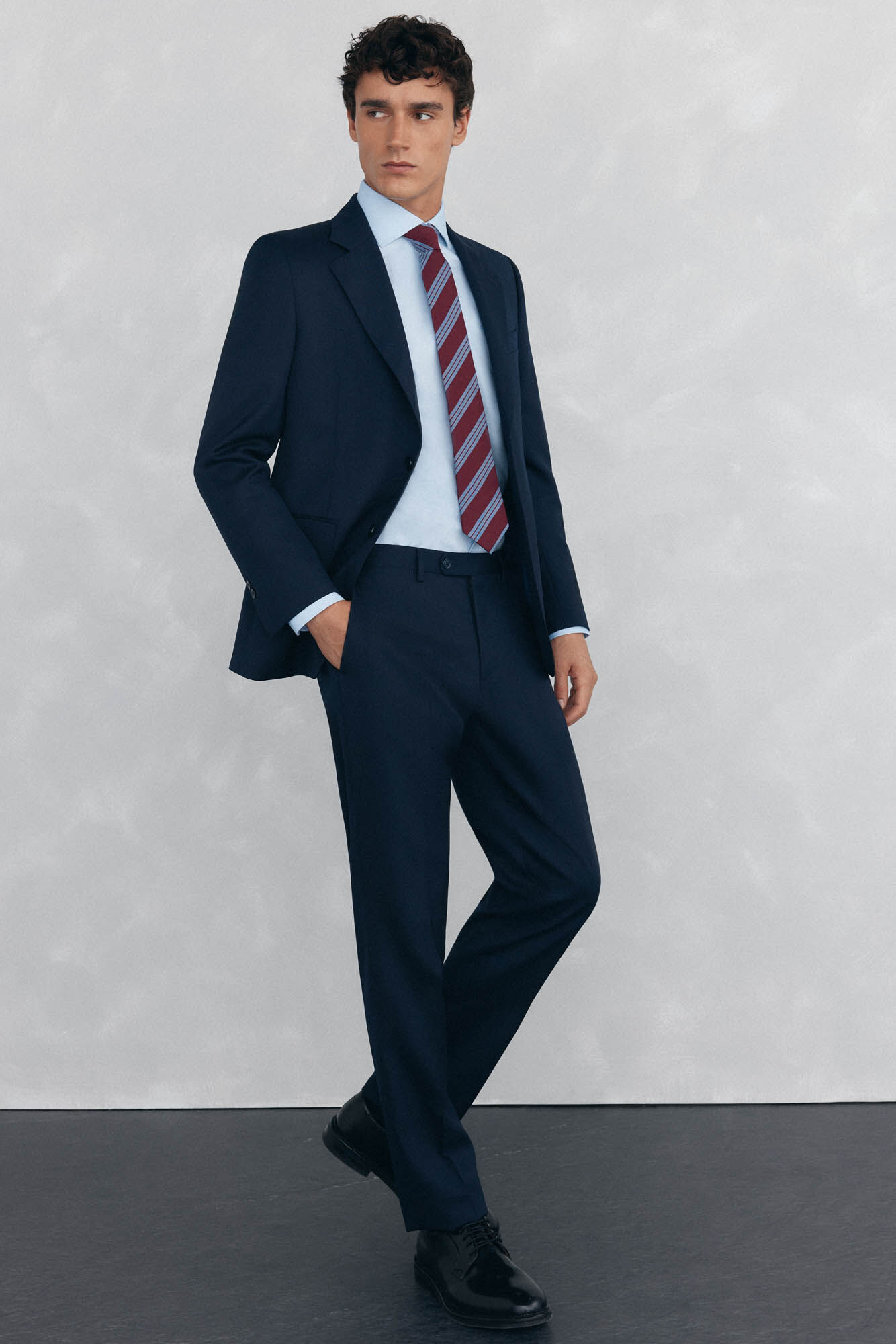 Pedro del Hierro Camisa social lisa que n&atilde;o pode ser passada a ferro + resistente a manchas