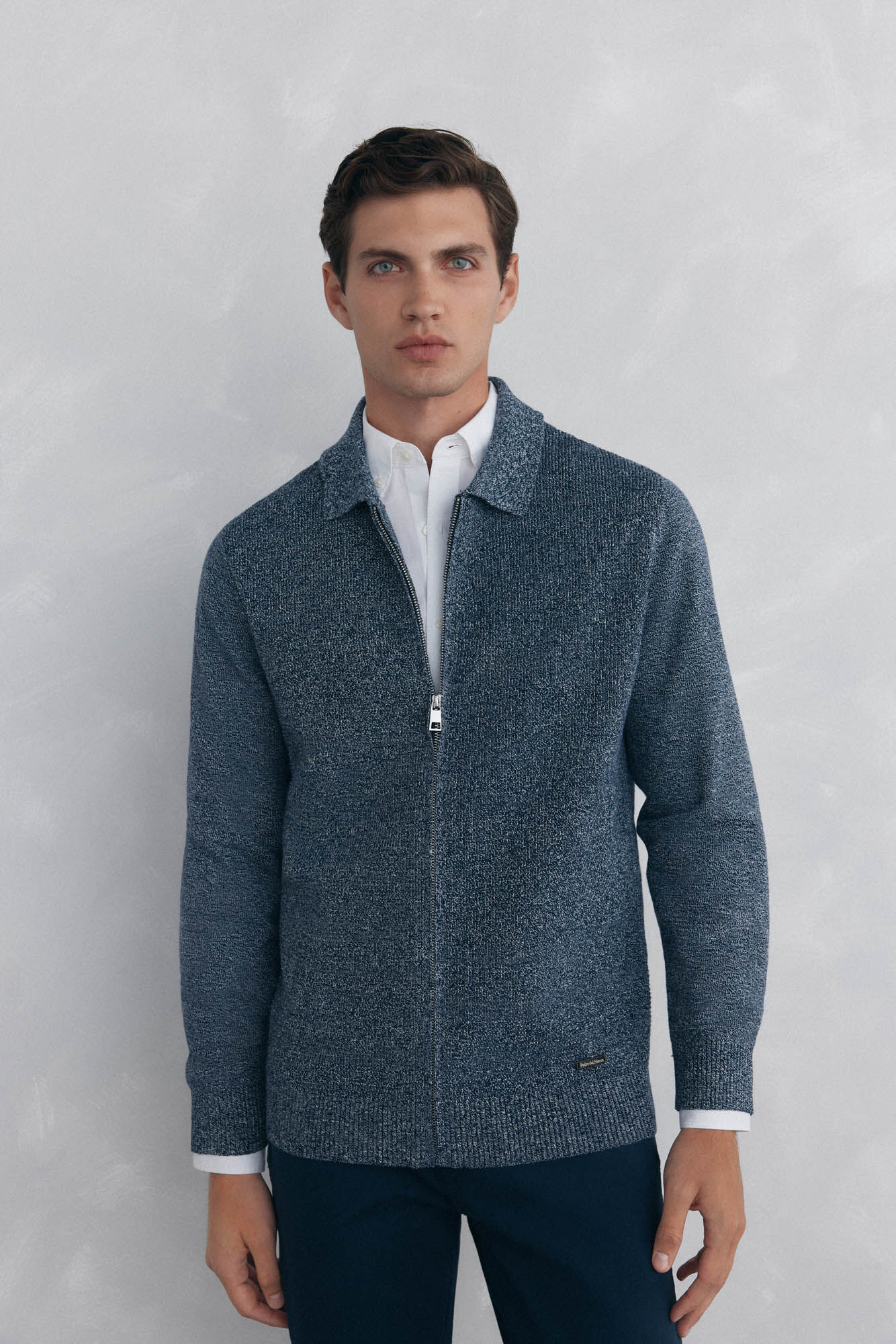 Pedro del Hierro C&aacute;rdigan torzal cremallera