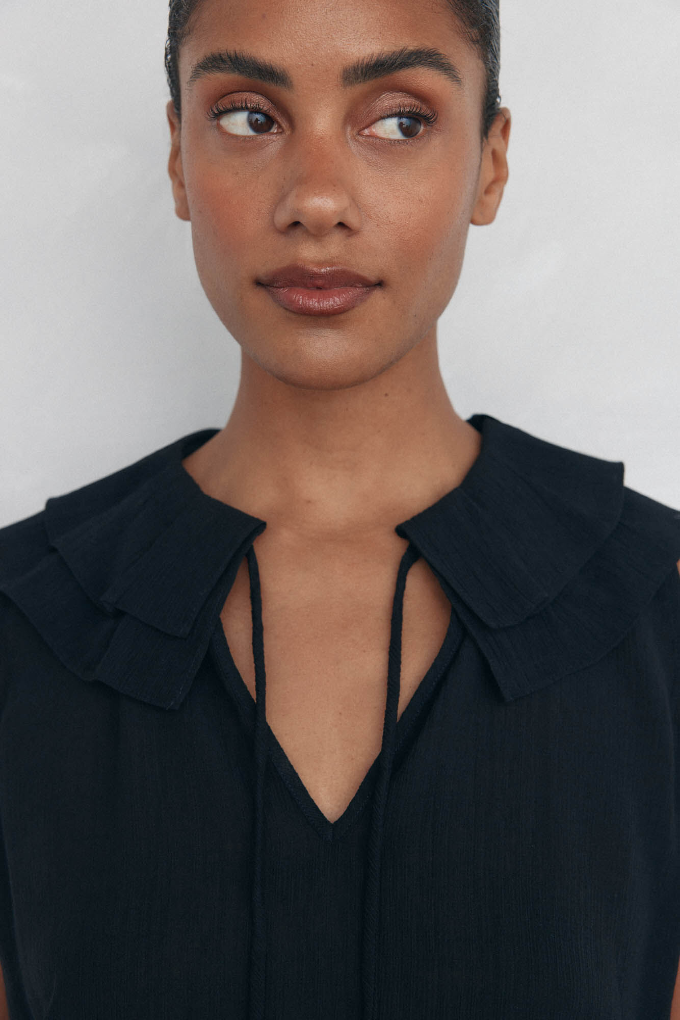 Pedro del Hierro Ruffled T-shirt