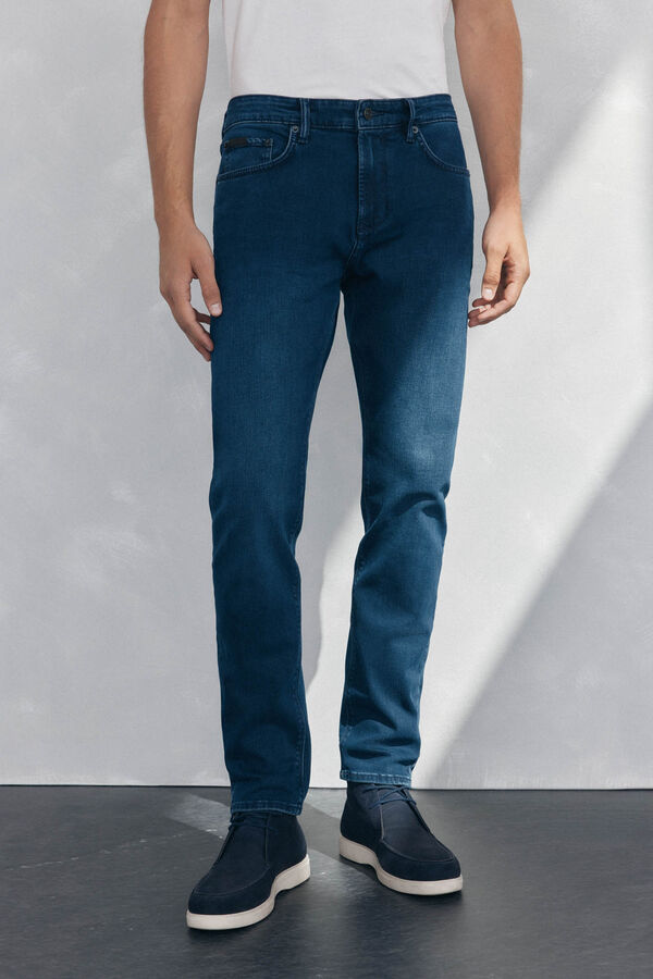 Pedro del Hierro Slim fit jeans Blue