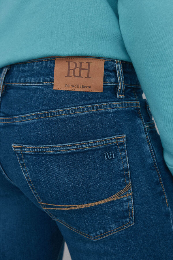 Pedro del Hierro Slim fit Premium Flex jeans Blue