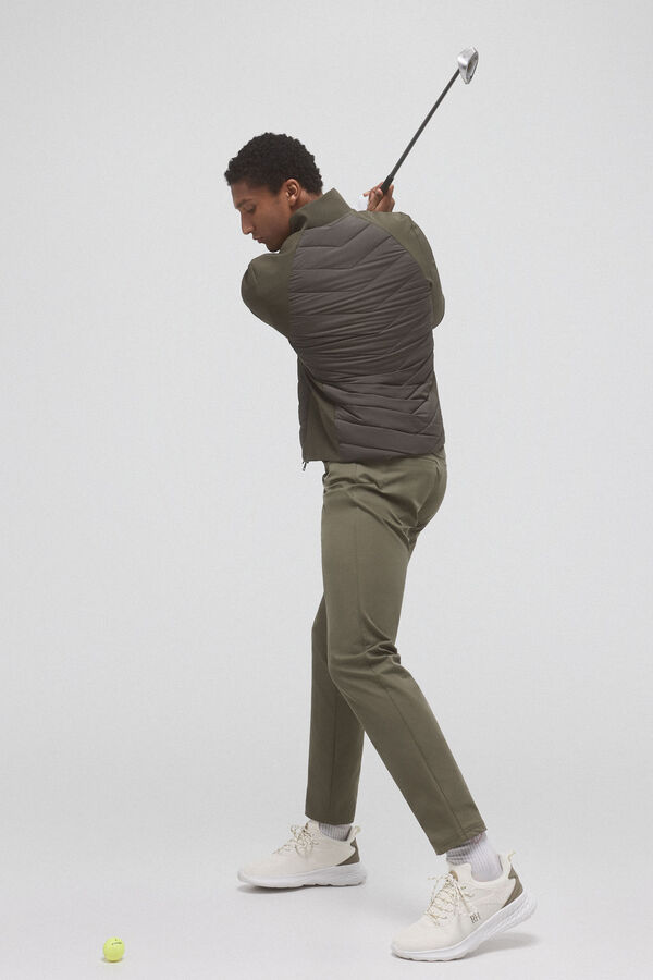 Pedro del Hierro Padded golf jacket Green