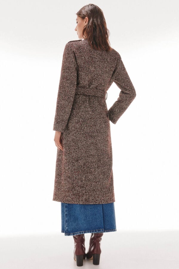 TFP by Tamara Falcó Double double-breasted coat Grey