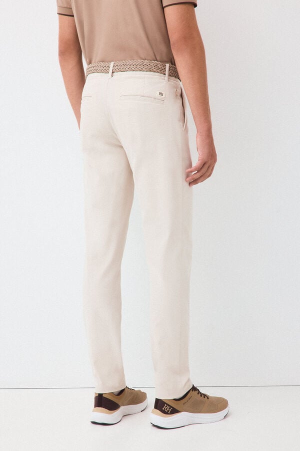 Pedro del Hierro Cal&ccedil;as chino Golf Beige