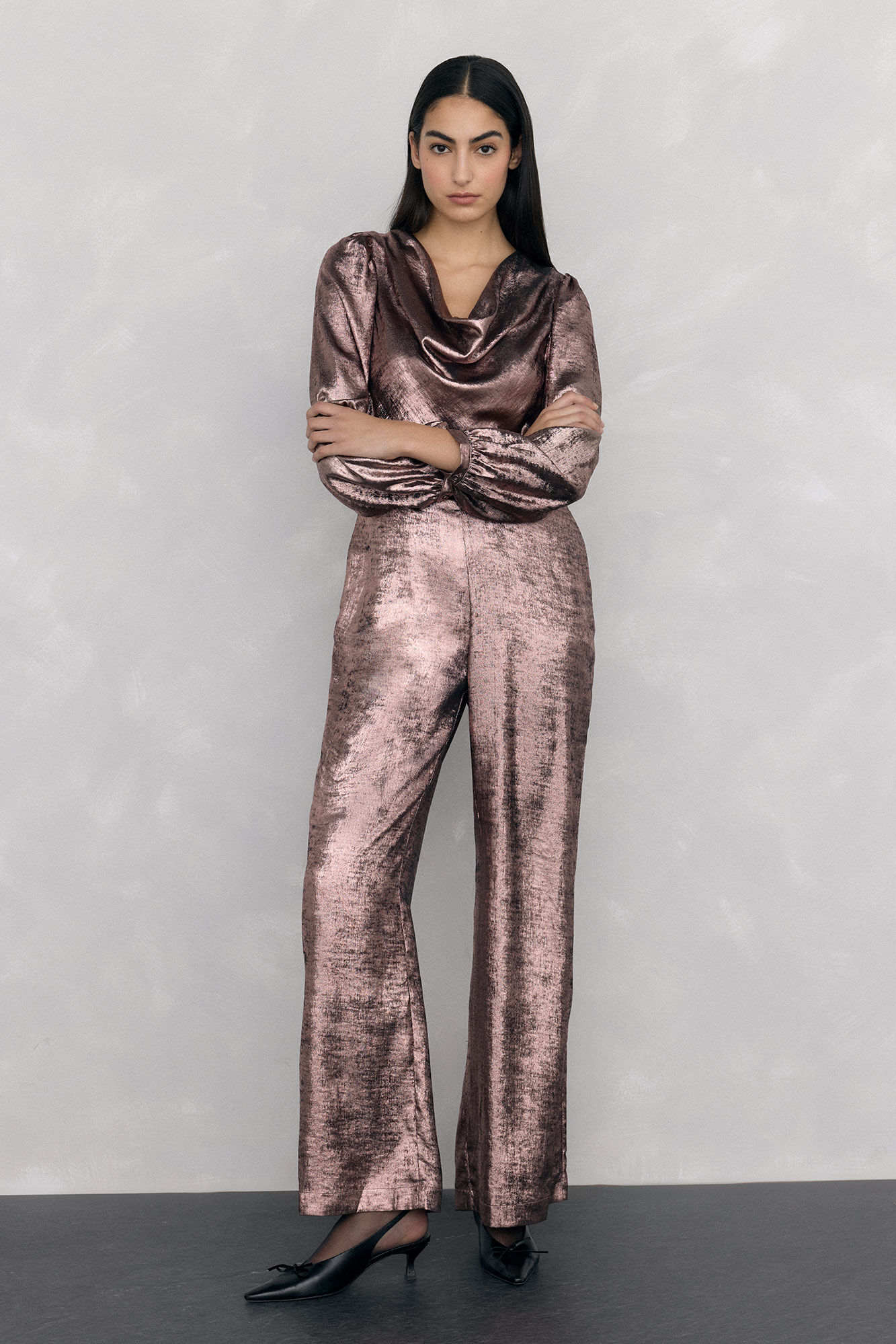 Pedro del Hierro Fantasy fabric jumpsuit