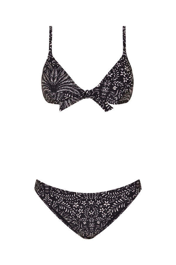 Pedro del Hierro Biqu&iacute;ni estampado tropical Preto