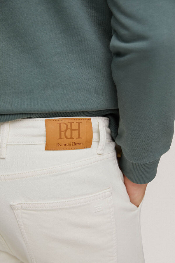Pedro del Hierro Coloured jeans Ecru