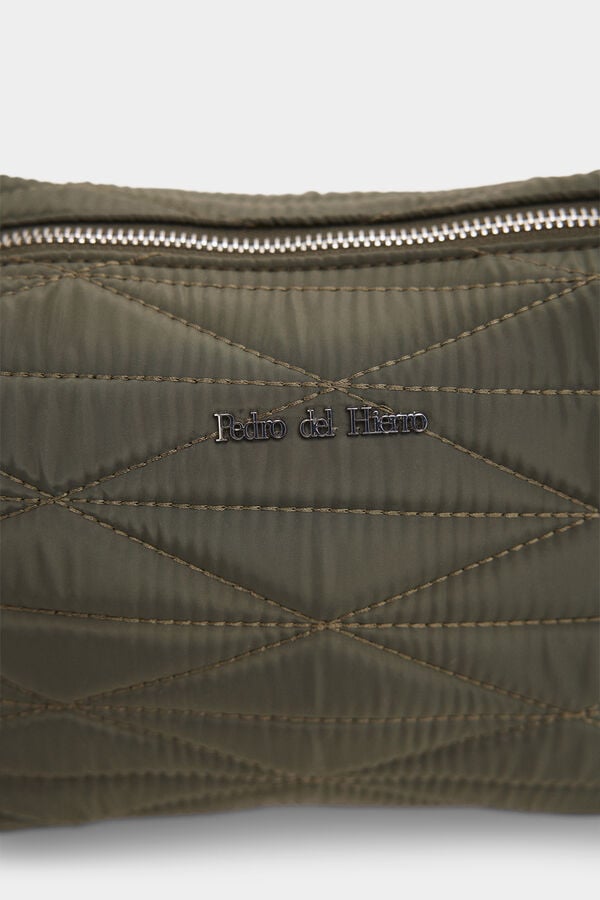 Pedro del Hierro Bandolera acolchada nylon Verde