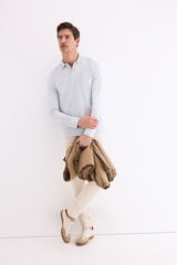 Pedro del Hierro Polo manga comprida Azul