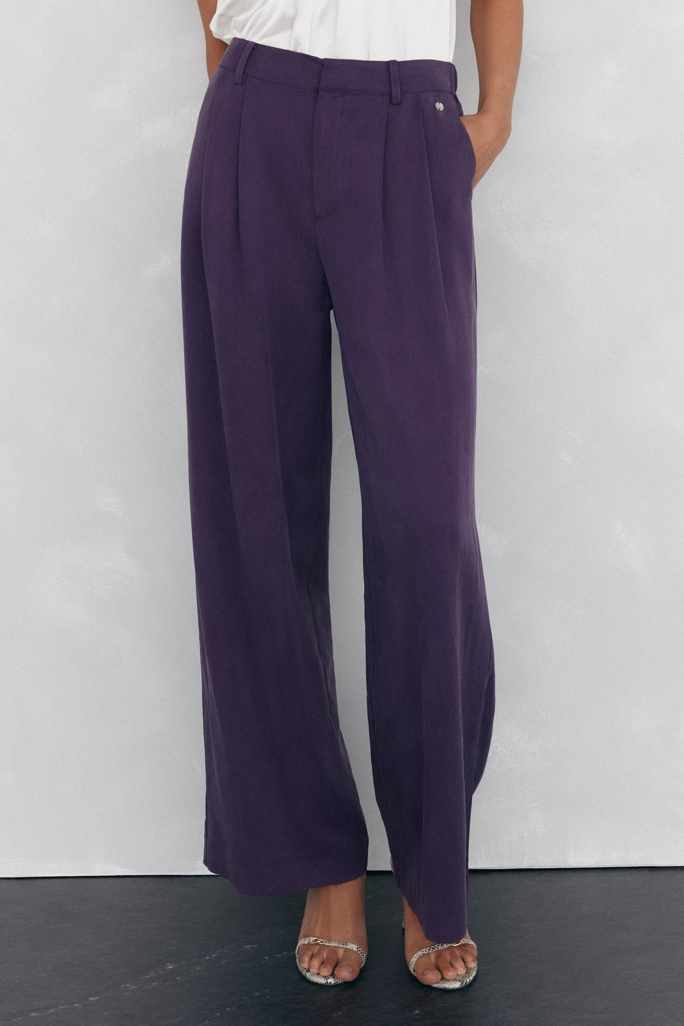 Pedro del Hierro Straight suit trousers