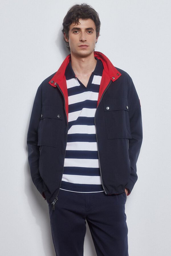 Pedro del Hierro Reversible jacket Red