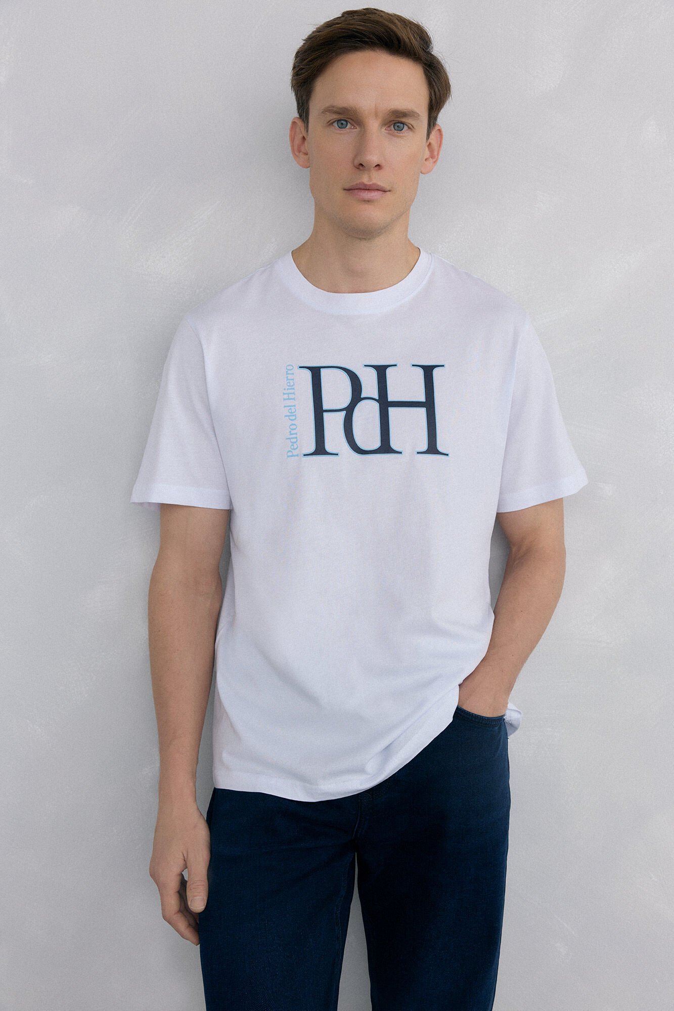 Pedro del Hierro T-shirt logo grande