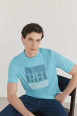 Pedro del Hierro T-shirt logo Azul