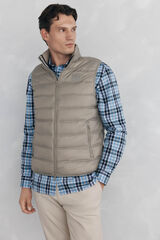 Pedro del Hierro Ultralight gilet  Beige