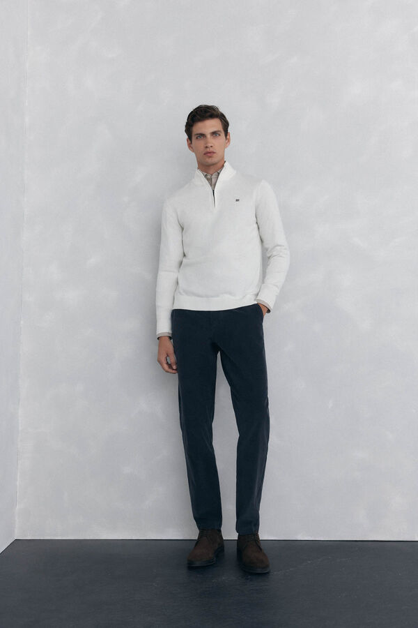Pedro del Hierro Semi-swan sweater Ecru