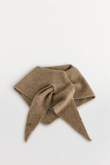 Pedro del Hierro triangle shawl Beige