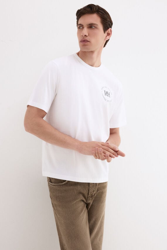 Camiseta estampada logo