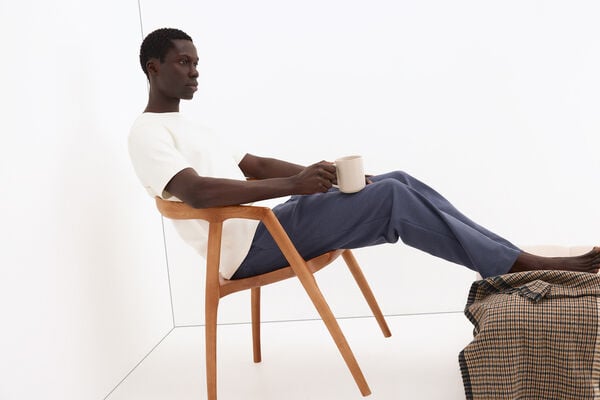 Pedro del Hierro Spanish cotton short sleeve T-shirt White