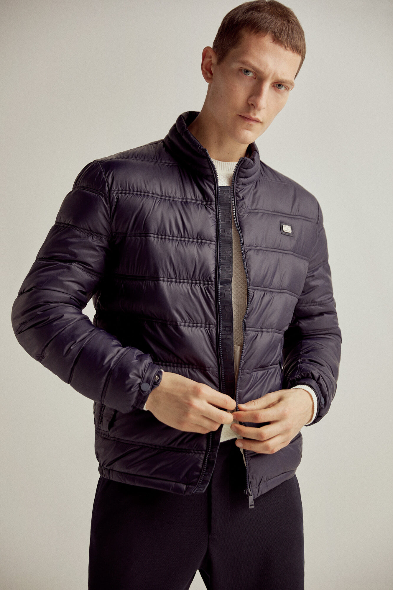 campera de pluma mujer