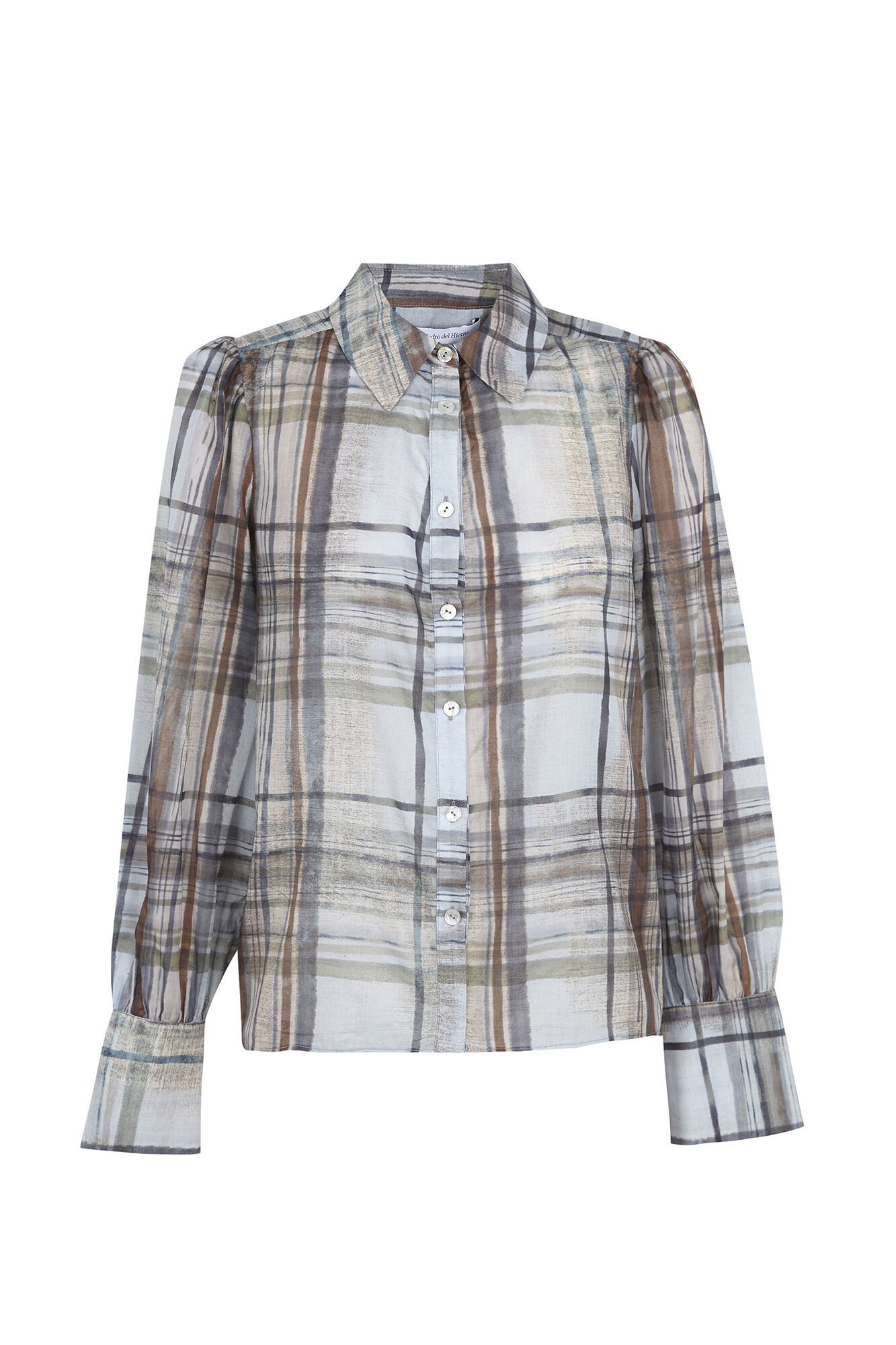 Pedro del Hierro Printed plaid shirt
