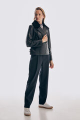 Pedro del Hierro Cazadora perfecto napa Negro