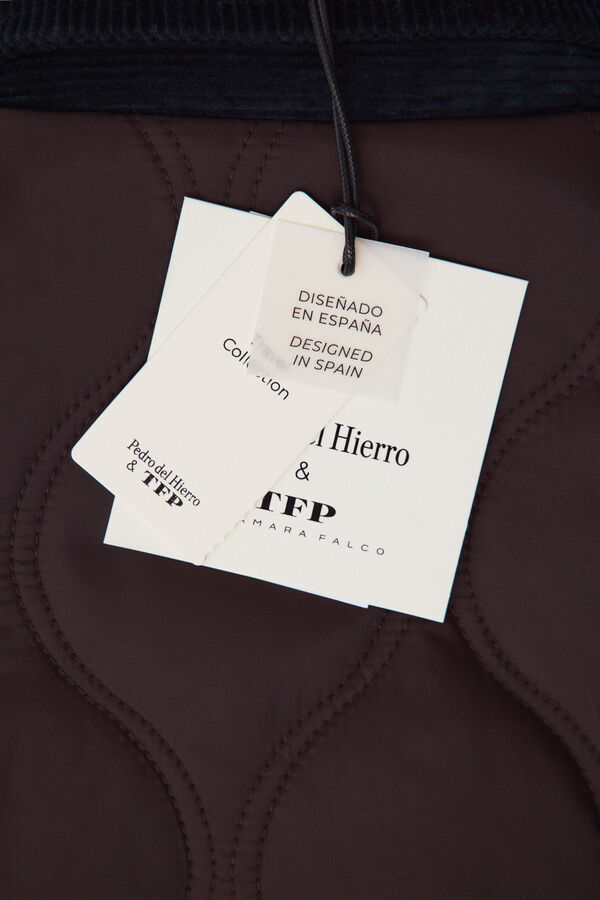 TFP by Tamara Falc&oacute; Puffer parka Brown