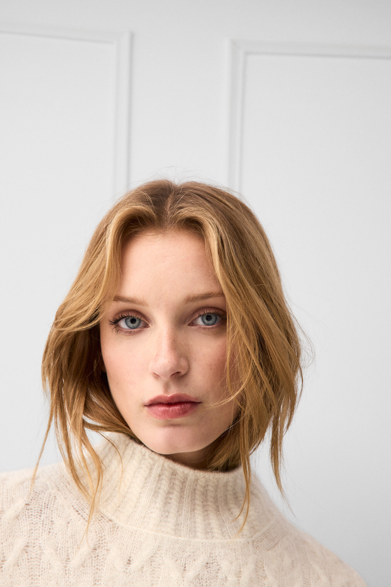TFP by Tamara Falc&oacute; Mini cross-knit cropped jumper