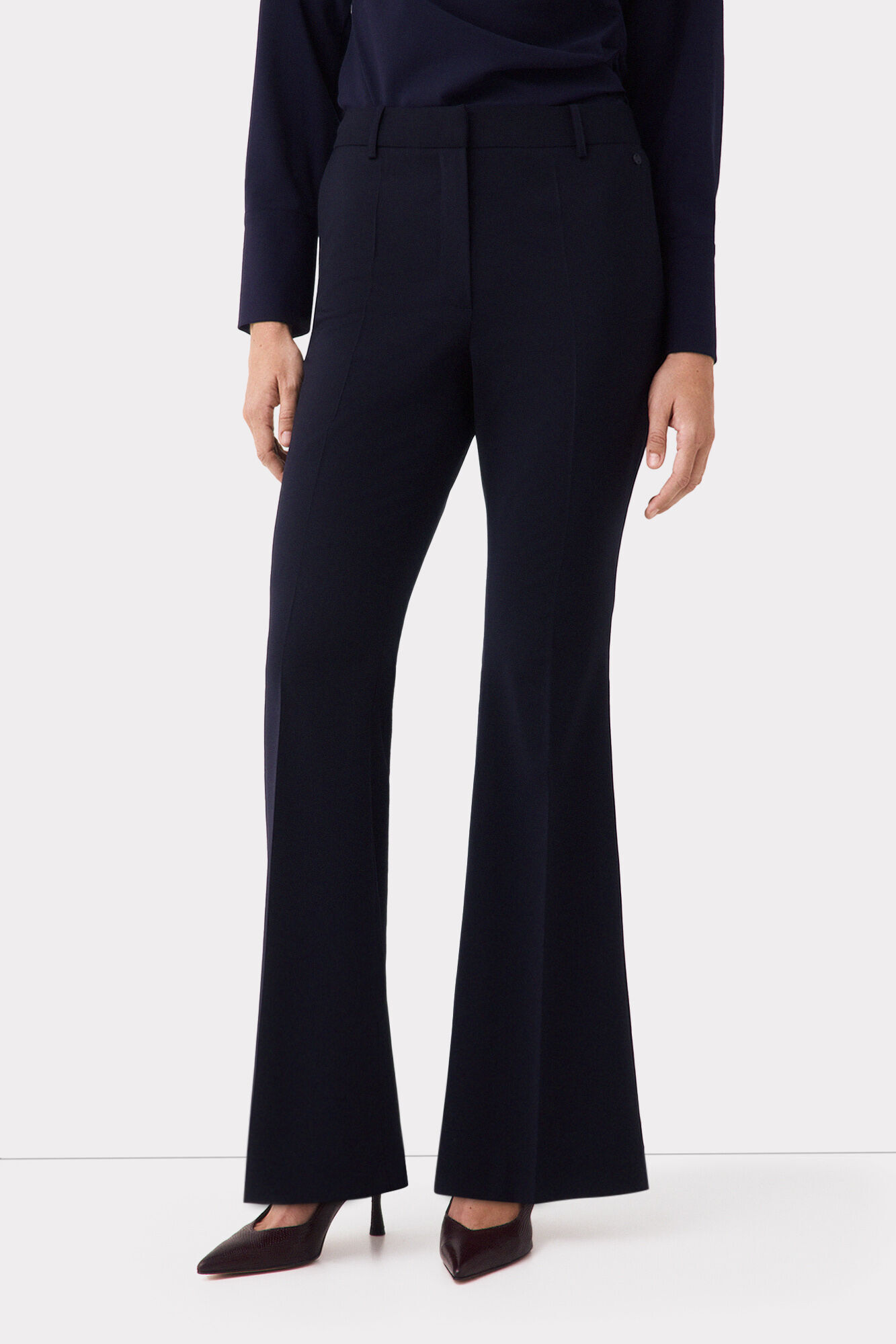 Pedro del Hierro Flare trousers