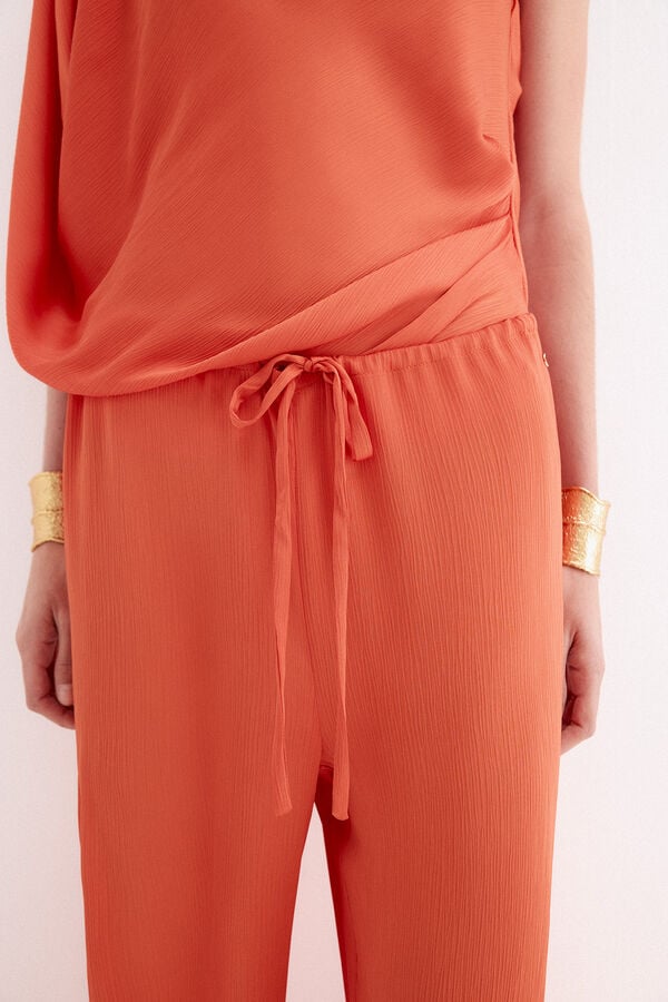 Pedro del Hierro Straight trouser Orange