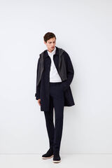 Pedro del Hierro Oversized slim chinos Blue