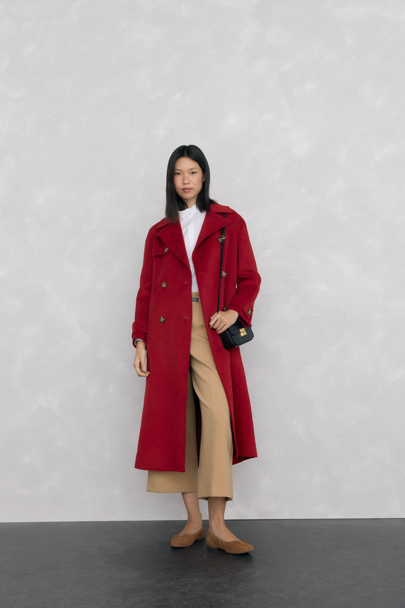 Pedro del Hierro culottes pants with belt