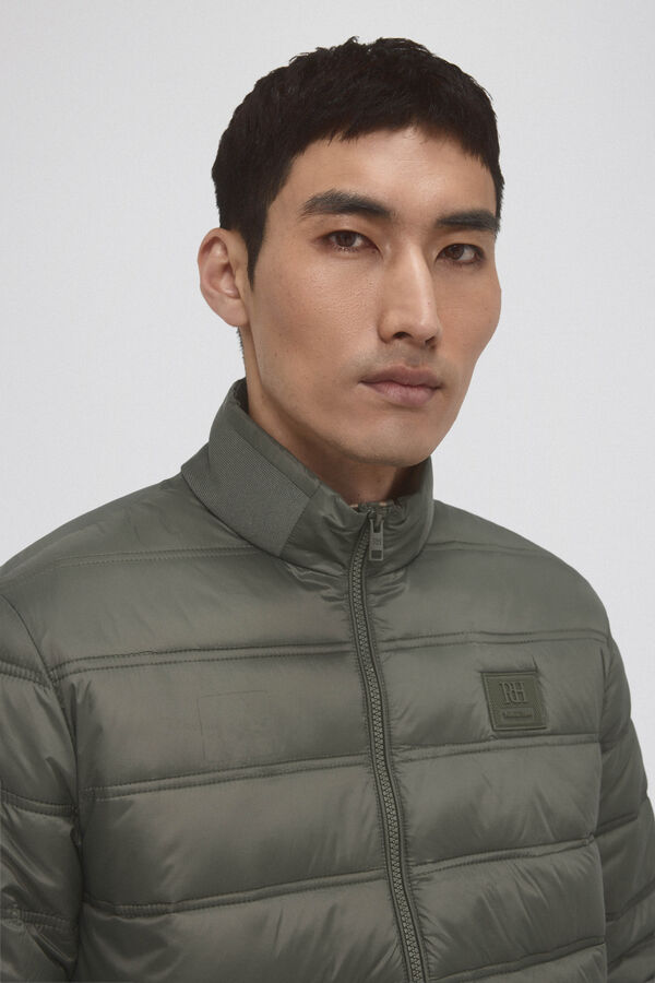 Pedro del Hierro Blusão ultraleve impermeável Verde