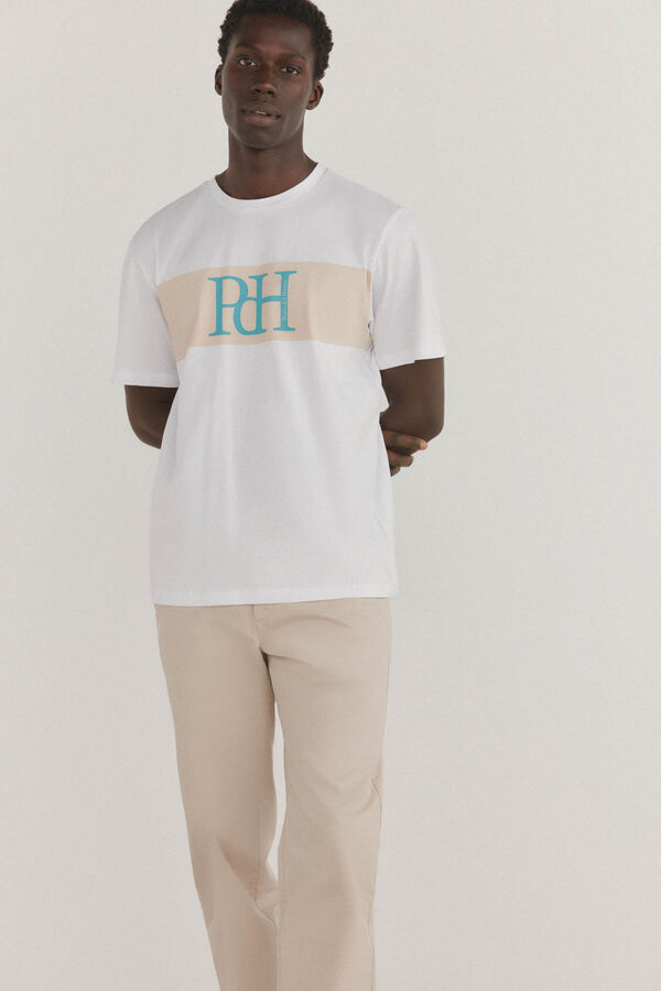 Pedro del Hierro Logo T-shirt White