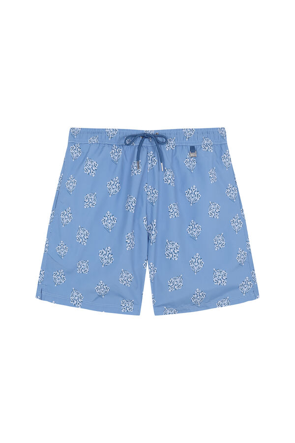 Pedro del Hierro Ethnic print swimwear Blue