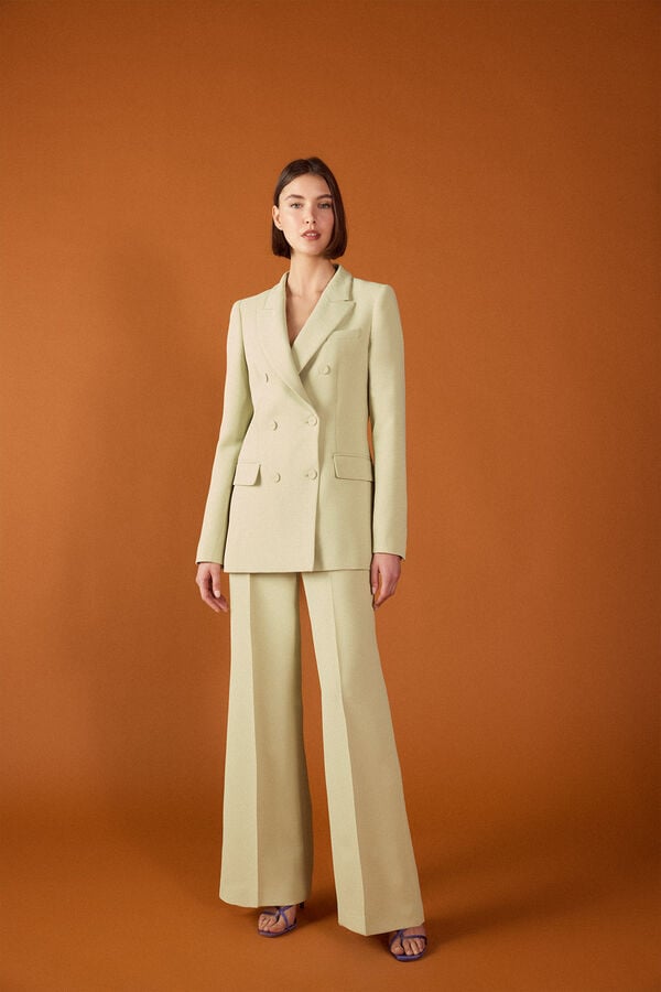 TFP by Tamara Falc&oacute; Double-breasted blazer Green