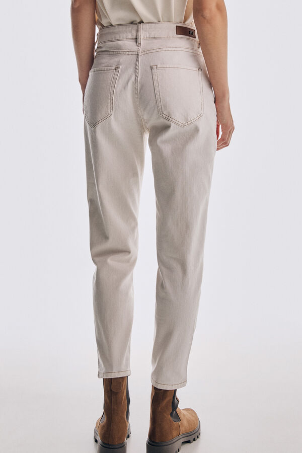 Pedro del Hierro Mom fit jeans Beige