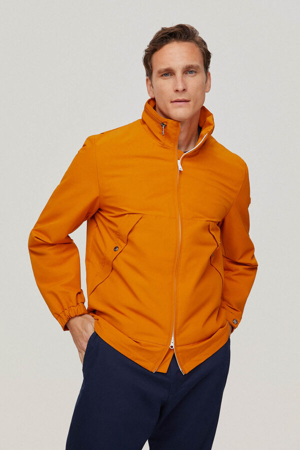 Pedro del Hierro Orange technical jacket Orange